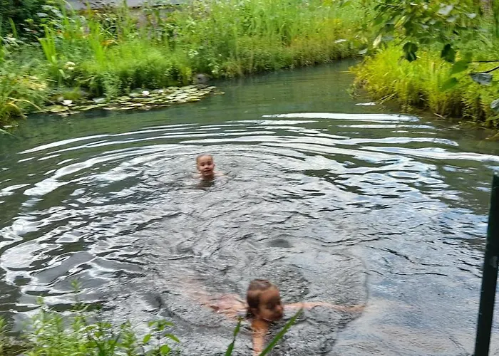 Gartenwohnung Mandl Garten Sauna Hot Pot Pool Daire Maishofen